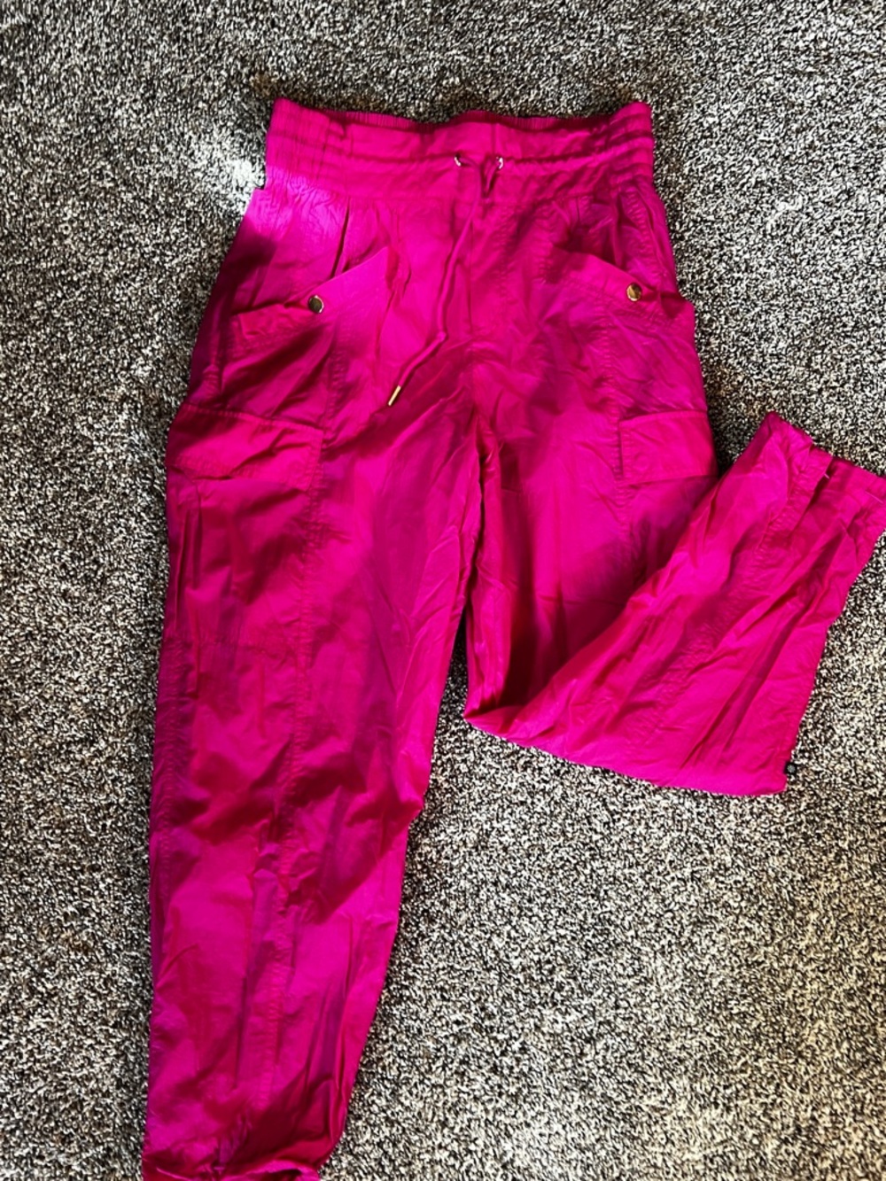 Athleta x Alicia Keys Hot Pink Joggers